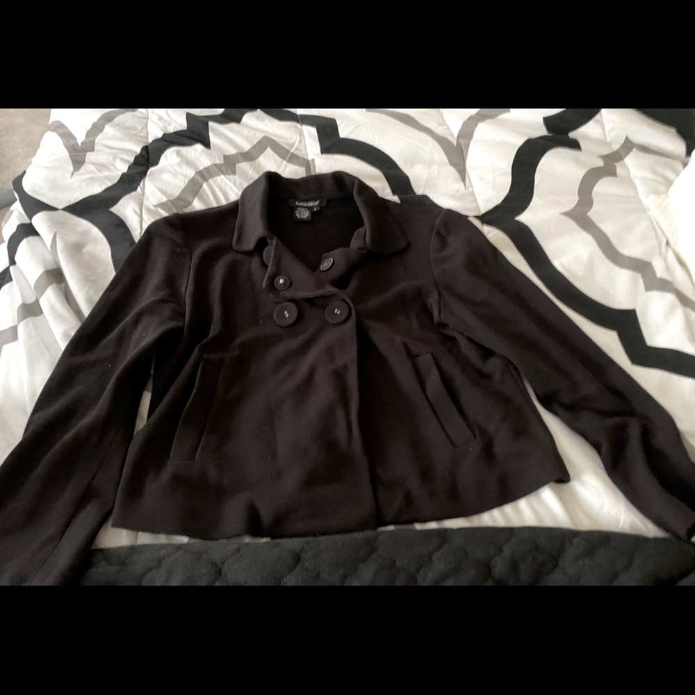 Black short jacket- really cute 😊